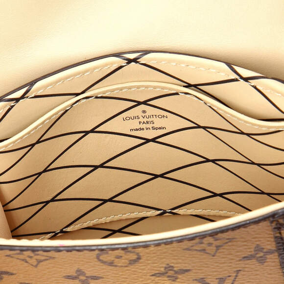 Louis Vuitton Vertical Trunk Pochette Reverse Monogram Canvas - Picture 7 of 7